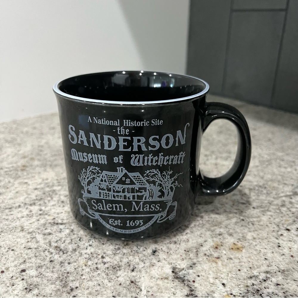 Disney Black Sanderson Museum of Witchcraft Salem Mass Coffee Mug